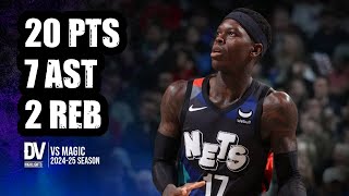 Dennis Schröder vs Magic 20 pts 7 ast 2 reb  Dec 01 2024  Regular Season [upl. by Rahman284]