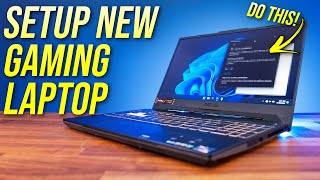 How To Setup Your New Gaming Laptop [upl. by Longawa]