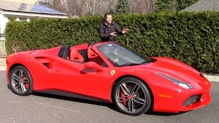 Heres Why the Ferrari 488 Spider Is Worth 350000 [upl. by Friedrick847]