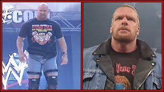 Triple H Calls Out Stone Cold Steve Austin 352001 [upl. by Gerrit]