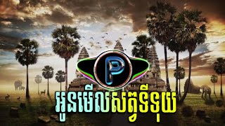 អូនអើយមើលណ៎ៗសត្វទីទុយ  Khmer Remix 2024  ពិរោះរណ្ដំចិត្ត [upl. by Asiaj635]