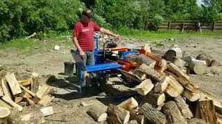 2018 Eastonmade 916 wood splitter and Logrite pickaroon MUST WATCH [upl. by Alyosha487]