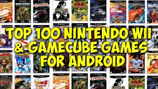 Top 100 Nintendo Wii amp Gamecube Games for Android  Dolphin MMJ 2X Resolution on Pocophone F1 [upl. by Aierb]