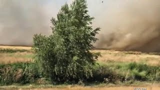 CoCo County Fire Crews Battle Brush Fire Near Knightsen [upl. by Melisande786]