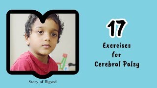 17 Exercises for Cerebral palsy I Rigveds exercise routine I vlog [upl. by Luci]