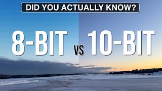 8 bit vs 10 bit video  Explained EASY to understand [upl. by Demodena]