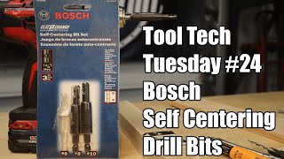 🔧Tool Tech Tuesday 24  Bosch Self Centering Drill Bits [upl. by Eevets]