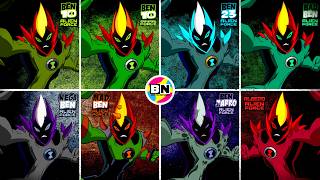 Ben 10 AF Aliens Alternate Variants｜Part 1｜Ben 10 Network [upl. by Lyn]