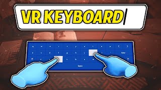 How to Make a VR Keyboard in Unity  Poke and Ray Interaction [upl. by Orips]