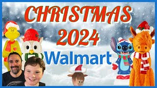 Walmart Christmas 2024 Shopping Walkthrough New Holiday Decor Shop With Me [upl. by Suivatnom]