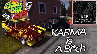 My Summer Car Indonesia Update 5217 Episode 20  Kecelakaan Maut membawa Karma [upl. by Akehsat]