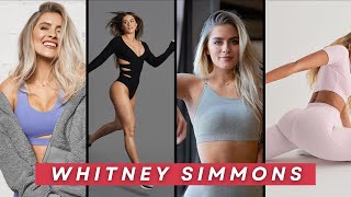 Whitney Simmons Empowering Beauty and Fitness Icon [upl. by Adnana966]