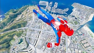 GTA 5 Epic Ragdoll GREEN SPIDERMAN VS RED MINIONVS GREEN HULK Euphoria Physics amp Funny Fails [upl. by Breed282]