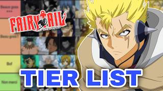 Qui est le plus BEAU mage de Fairy Tail  😍  Tier list Fairy Tail [upl. by Onaicnop]