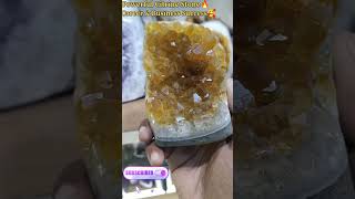 Citrine crystal stone  Career amp Business Success stone  Citrine Stone benefits in hindi crystals [upl. by Annawot]