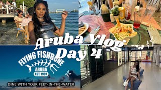 Aruba Vlog Day 4  New Friends Flying Fishbone Aruba Party Bus amp MORE [upl. by Rickard]