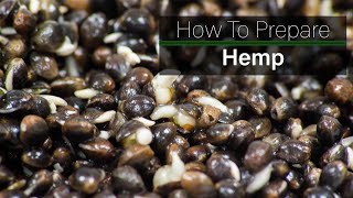 How to prepare hemp for fishing [upl. by Hoenack]