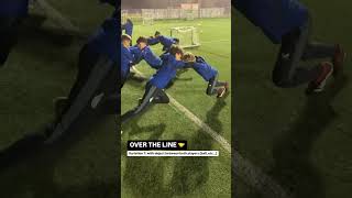 Over the line 🤝 multimove push pull trekken duwen duel movement sports youth football [upl. by Sivrad]