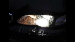 BMW E46 headlight cleaning system Headlamp washer [upl. by Adniram]