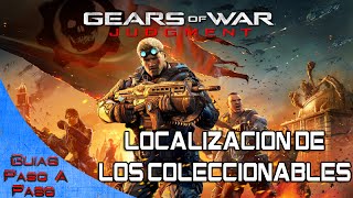 Gears of War Judgment  Localización de todas las placas CGO [upl. by Siravart617]