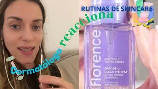 DERMATÓLOGA ANALIZA RUTINAS DE SKINCARE [upl. by Zetra]