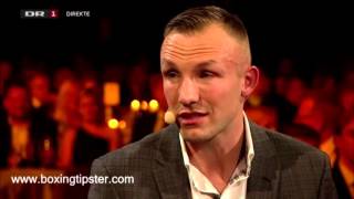 Joe Calzaghe surprises Mikkel Kessler on Danish TV show [upl. by Lavery]