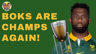 Springboks vs Argentina Match Review [upl. by Haropizt]