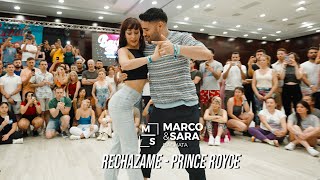 PRINCE ROYCE  RECHAZAME  MARCO Y SARA BAILANDO EN BACHAT SPAIN 2024  HUELVA [upl. by Giovanni656]