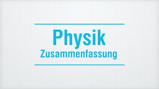 Physik 9 Zusammenfassung ELehre [upl. by Olegna]