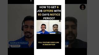 Notice period in Naukri profile  Notice Period Negotiation Tips  90 days notice period [upl. by Ailisab]