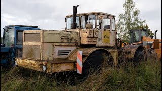 Starting Tractor K700A V8 Turbo Diesel After 6 Years  Test Drive [upl. by Worth195]