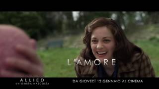 ALLIED  UNOMBRA NASCOSTA con Brad Pitt e Marion Cotillard  Spot italiano quotLingannoquot [upl. by Icyac415]