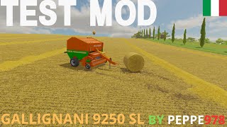 PRESENTSAZIONE GALLIGNANI 9250 SL BY PEPPE978\Farming Simuletor 22 [upl. by Cynthla95]