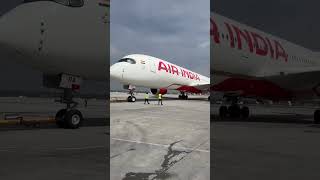 Air India express pushback takeoff 🛫 airindia airindiaexpress shorts trending up060vlog [upl. by Abbi]