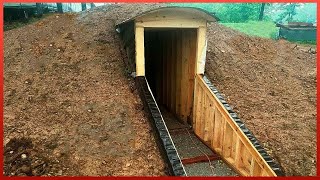 Family Builds Amazing STORM SHELTER Underground  by tickcreekranch [upl. by Eillac]