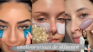 Dermatóloga reacciona a rutinas de skincare [upl. by Gladstone]