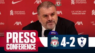 Ange Postecoglou PostMatch Press Conference LIVE  Liverpool 42 Tottenham [upl. by Highams]