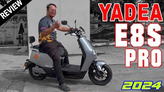 NEW YADEA E8S PRO Electric Scooter  Malaysia Review [upl. by Krakow]