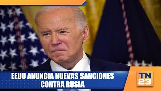 EEUU anuncia nuevas sanciones contra Rusia [upl. by Tol696]