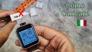 Come Caricare lo Smartwatch Fitpro Y68  D20 [upl. by O'Connell597]