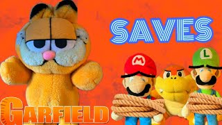 Garfield Saves the Mario Bros [upl. by Ellerahc]