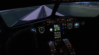 A320 Flight Sim Landing [upl. by Atilrahc35]