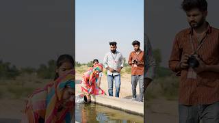 Gaw me pani ganda pani pi rahe log shortsvideo [upl. by Anelad]