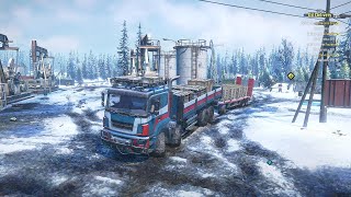 Snowrunner  Azov Atom  4k UHD  WORLD ENDANGERED [upl. by Hasan]