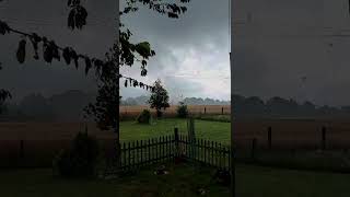 Damaging Tornado in Telgte Germany 12 July 2024 [upl. by Piero]