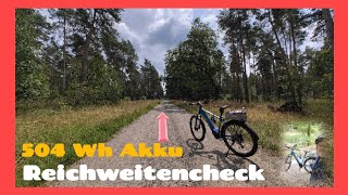 eBike Reichweitencheck Fischer Montis 60 i Was kann mit dem 504 Wh Akku gehen🔋 [upl. by Joscelin]