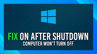 Fix Computer Not Turning Off  On After Shutdown  Complete Guide 2024 [upl. by Ahsetan145]