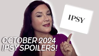 OCTOBER 2024 IPSY SPOILERS Ipsy Glam Bag BoxyCharm amp Ipsy Edit Elf Edition [upl. by Adnilrev579]