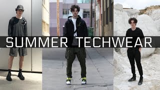 How I Style TECHWEAR in SUMMER [upl. by Arev]