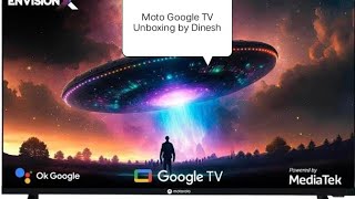 Motorola Google TV Unboxing  Smart TV  Google TV 32inch ₹9500 [upl. by Clayton722]